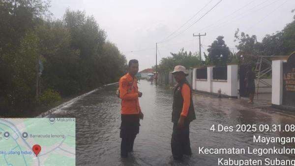 861 Rumah dan 2.648 Warga di Subang Terdampak Banjir Rob