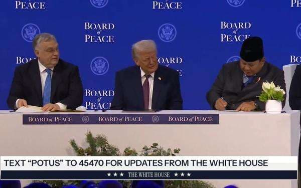 Indonesia Gabung Dewan Perdamaian Gaza, Prabowo: Untuk Kurangi Penderitaan Rakyat Gaza