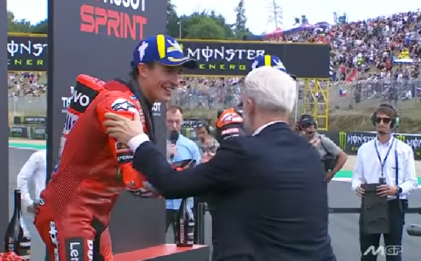Makin Ngacir! Marc Marquez Kembali Juara Sprint Race MotoGP Ceko 2025