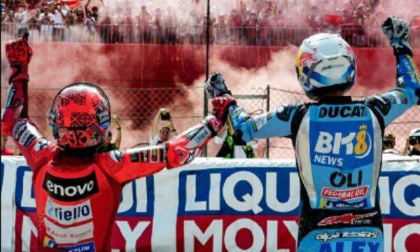 Dikalahkan Sang Adik di MotoGP Catalunya 2025, Marc Marquez Tetap Bangga