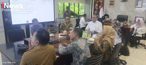 Dorong Pembangunan Sekolah Rakyat, Bupati Polman Temui Sekjen Kemensos di Jakarta