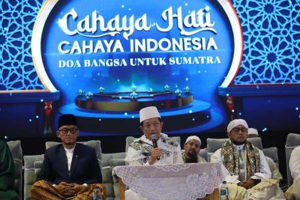 Doa Bangsa untuk Sumatra, Menag Sebut Bencana Jadi Momentum Introspeksi Bangsa