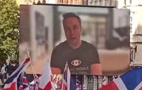 Ini Orasi Elon Musk di Demo Rusuh London Serukan Penggantian Pemerintah Inggris