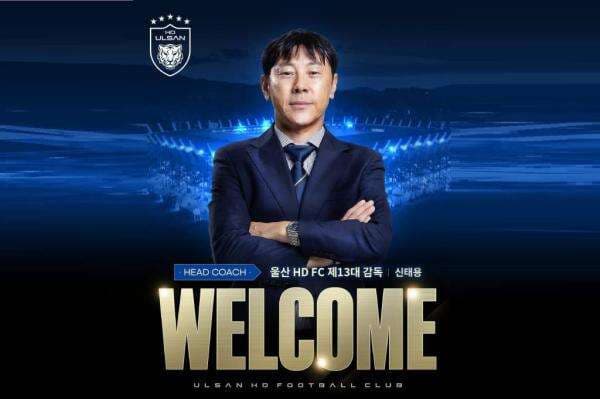 Resmi! Shin Tae-yong Jadi Pelatih Baru Ulsan HD, Dapat Tugas Berat Bangkitkan Performa Klub