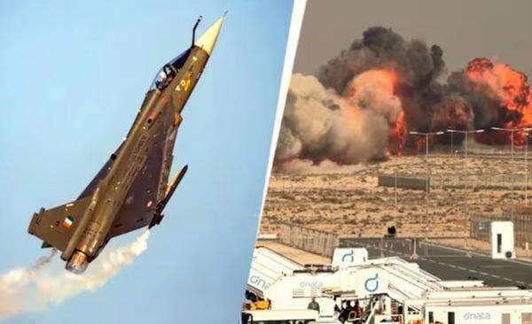 Detik-Detik Jet Tempur India Jatuh saat Bermanuver Barrel Roll