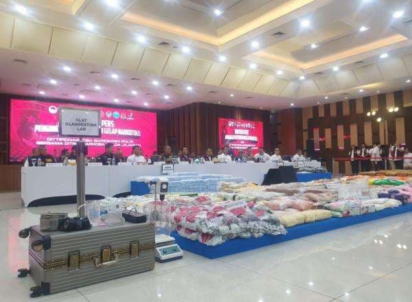 Polri Ungkap Kasus 197 Ton Narkoba Wujud Komitmen Keseriusan Berantas Narkotika
