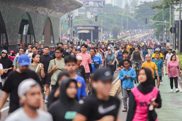 Pengumuman! CFD Sudirman-Thamrin Tetap Diberlakukan Pagi Ini