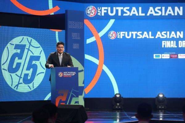 Ketum FFI Michael Victor Sianipar Optimistis Timnas Futsal Indonesia Penuhi Target Lolos Semifinal Piala Asia Futsal 2026