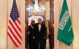 Jamuan Makan Malam Mewah Trump untuk MBS Dihadiri Banyak Miliarder, Ada Elon Musk dan Jeff Bezos