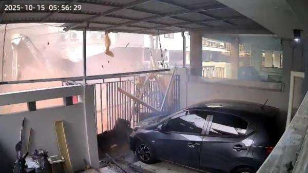 6 Rumah Rusak Akibat Ledakan Dahsyat di Cengkareng Jakbar