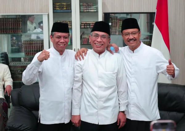 Syuriyah dan Tanfidziyah PBNU Bertemu, Gus Ipul: Alhamdulillah Kita Guyub Rukun