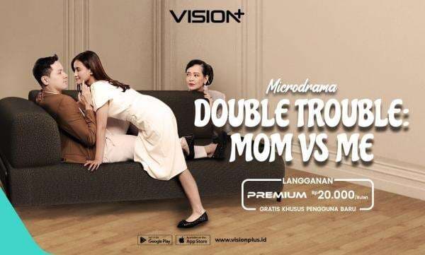 Nonton Microdrama News Release VISION+ Double Trouble: Mom vs Me, Ketika Ibu dan Anak Disatukan OB Kampus!