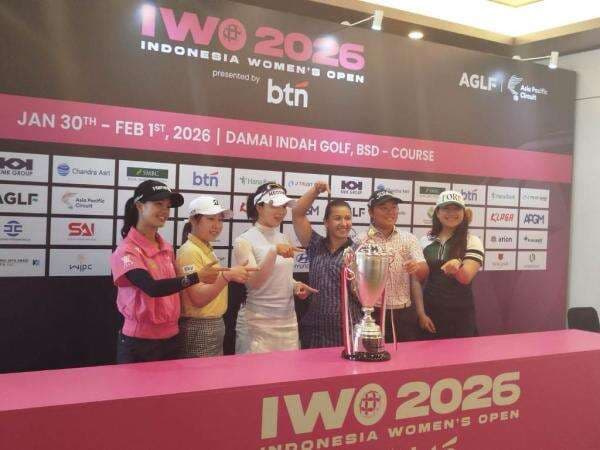 Indonesia Womens Open 2026 Siap Digelar, 120 Pegolf Wanita Perebutkan Hadiah Total Rp10 Miliar