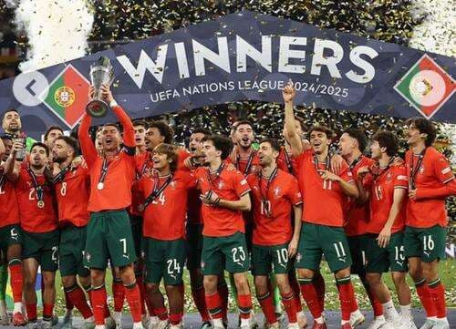 Timnas Portugal Juara UEFA Nations League 2024-2025 usai Menang Adu Penalti 5-3 Lawan Spanyol
