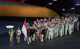 Dipimpin Robi Syianturi dan Megawati Hangestri, Kontingen Indonesia Disambut Meriah di Opening Ceremony SEA Games 2025