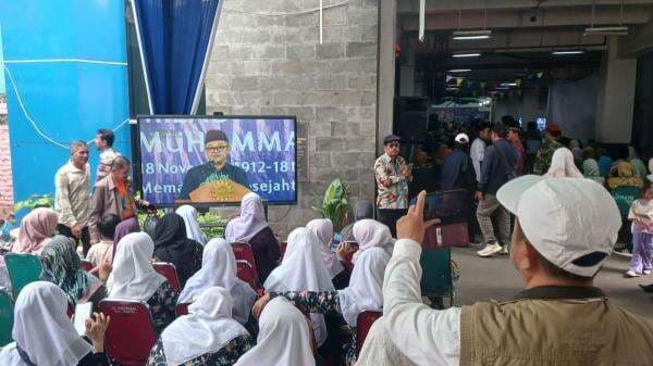 Ribuan Massa Padati Milad Ke-113 Muhammadiyah di Jakarta