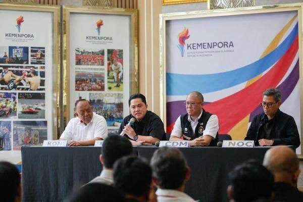 Menpora Erick Thohir Terapkan Promosi-Degradasi di SEA Games 2025, Desak Semua Cabor Sumbang Medali