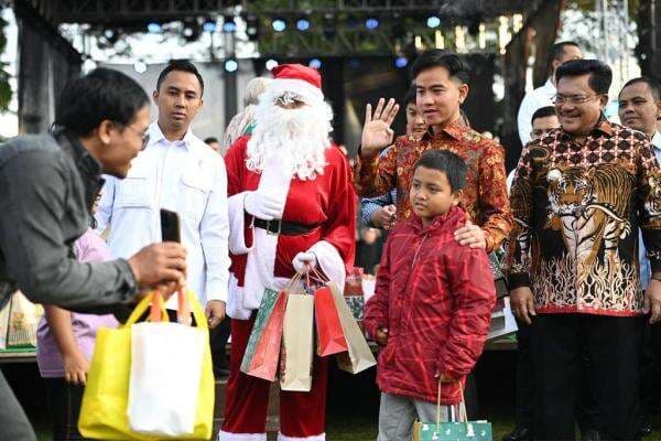 Momen Gibran Hadiri Perayaan Natal di Salatiga: Ini Kota Paling Toleran di Indonesia