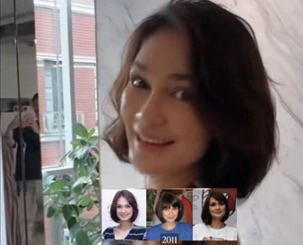 Kabulkan Permintaan Maxime Bouttier, Luna Maya Potong Rambut Back to 2011