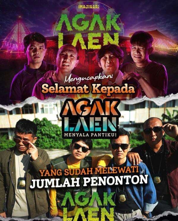 Agak Laen 2 Sukses Geser Film Pertamanya, Kini Jadi Sinema Indonesia Terlaris ke-3