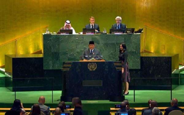 Mikrofon Prabowo Sempat Mati saat Pidato soal Palestina di KTT PBB Mikrofon Prabowo Sempat Mati saat Pidato soal Palestina di KTT PBB