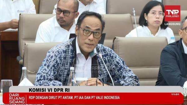 Dirut Antam (ANTM) Curhat ke DPR soal Kesulitan Jual Nikel, Bauksit dan Emas Dirut Antam (ANTM) Curhat ke DPR soal Kesulitan Jual Nikel, Bauksit dan Emas