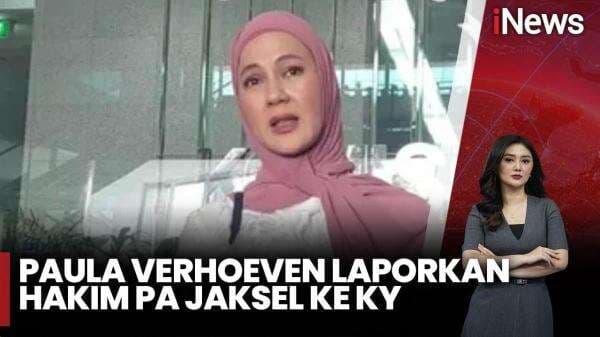 Tak Terima Dituduh Selingkuh, Paula Verhoeven Laporkan Hakim Pengadilan Agama Jakarta Selatan ke Komisi Yudisial