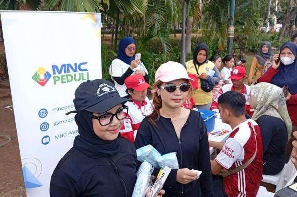 Warga Antusias Ikut Cek Kesehatan Gratis MNC Peduli Bersama PMI Jakpus