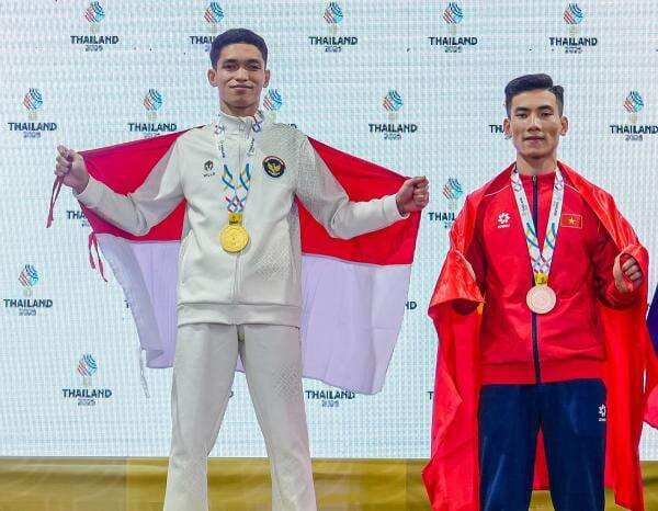 Adu Perolehan Sementara Medali Emas SEA Games 2025 Indonesia dengan Vietnam, bak Bumi dan Langit?