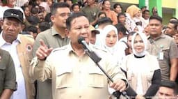 Pengungsi di Langkat Kekurangan Air Bersih, Prabowo: Segera Kita Atasi