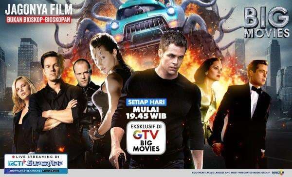 Malam Penuh Aksi di GTV BIG MOVIES! Jagonya Film, Bukan Bioskop-Bioskopan!