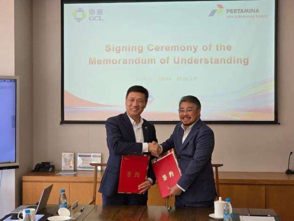 Pertamina NRE Gandeng Perusahaan China Dorong Percepatan Pengembangan Energi Bersih