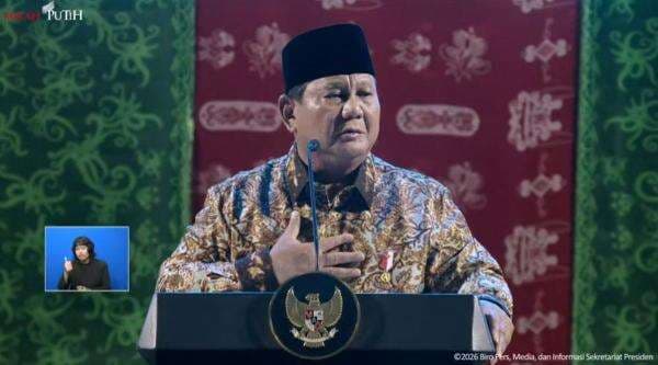Presiden Prabowo Ungkap MBG Sudah Jangkau 55 Juta Penerima pada Awal 2026