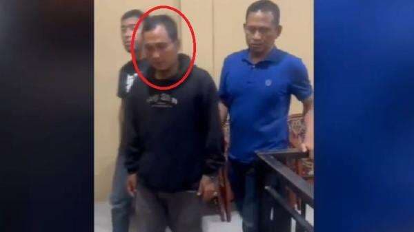 Pemotor Viral Mengamuk Dihentikan gegara Tak Pakai Helm dan Pelat Nomor di Maros Ditangkap