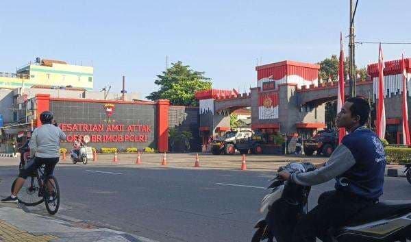 Mako Brimob Kelapa Dua Depok Sempat Diserang Massa Pagi Tadi