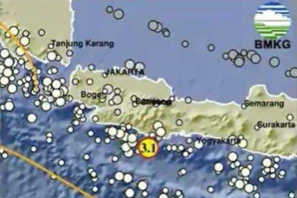 Gempa Hari Ini Magnitudo 3,1 Guncang Pangandaran Jabar