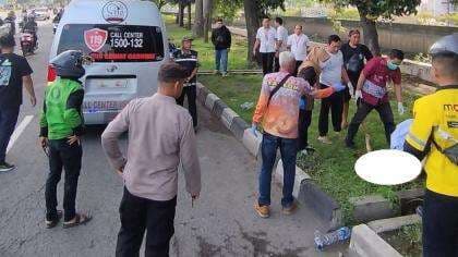 Perempuan Nekat Bakar Diri di Samping Pos Polisi, Identitasnya Terungkap