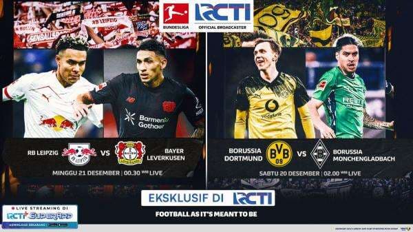 Live di RCTI! Jadwal Siaran langsung Derby Borussia di Bundesliga 2025-2026, Kevin Diks Siap Bersinar