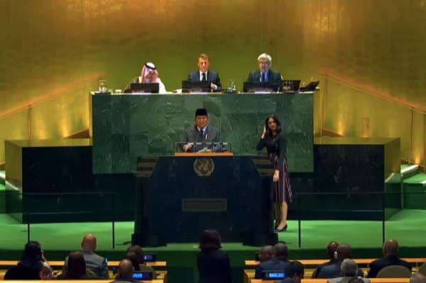 Terungkap! Mikrofon Prabowo Sengaja Dimatikan saat Pidato soal Palestina di PBB