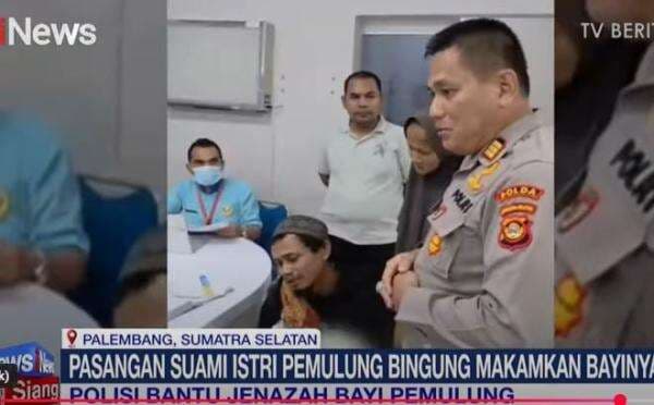 Miris! Jenazah Bayi Pasutri Pemulung di Palembang Nyaris Telantar, Polisi Gercep