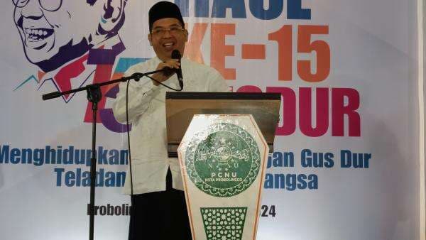 Haul ke 15 Gus Dur, Ajak Warga Kota Probolinggo Doa Bersama di Malam Pergantian Tahun