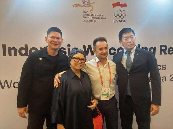 Resmi! Kejuaraan Dunia Gimnastik 2025 di Jakarta Jadi yang Pertama Gunakan AI