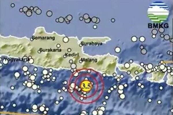 Gempa Hari Ini Magnitudo 3,5 Guncang Lumajang Jatim