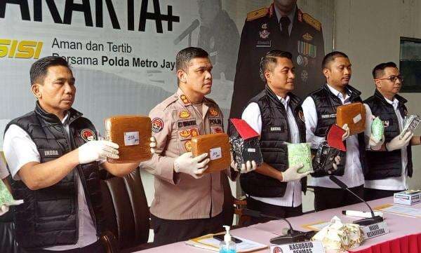 Polda Metro Ungkap 1.517 Kasus Narkoba Selama 3 Bulan, 387 Kg Narkoba Disita