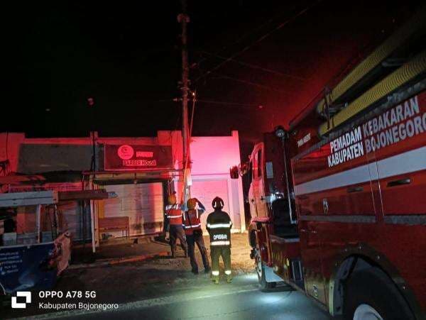 Kebakaran Kabel Listrik dan WFI di Pacul Bojonegoro, Ini Penyebabnya
