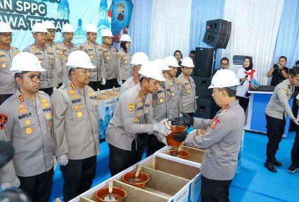 Diresmikan Kapolri, Polda Jateng Targetkan Pembangunan Ratusan SPPG Polri
