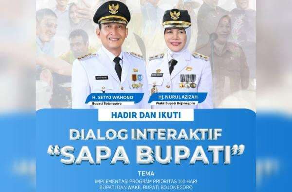 Program Sapa Bupati Bojonegoro Dimulai Besok, Masyarakat Bisa Sampaikan "Unek-uneknya" ke Pendopo