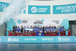 UNY Bikin Sejarah! Sapu Bersih Gelar Juara Futsal Campus League Regional Yogyakarta 2025