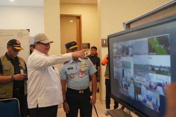 Menko Airlangga Koordinasi Penanganan Bencana di Pulau Sumatera