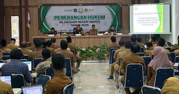 Kejari Maros Gelar Sosialisasi Program Jaga Desa untuk Transparansi Dana Desa